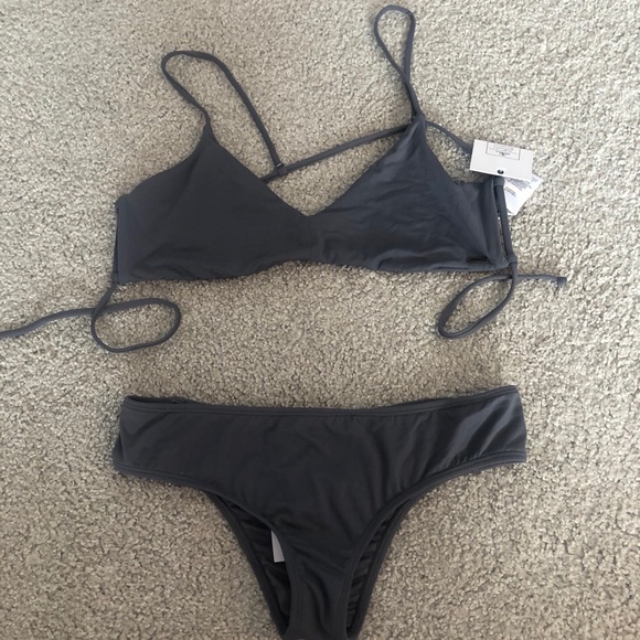 O'Neill Other - gray o’neill bikini set size small/medium